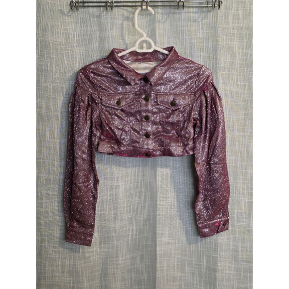 Women's Unbranded Jacket Size S‎ Purple pink sparkle - Picture 1 of 10